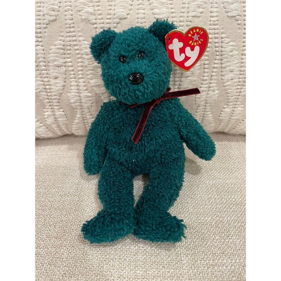 Ty Beanie‎ Babies Holiday Teddy 2001 - Picture 2 of 9